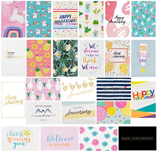 100 All Occasion Greeting Cards- 100 Eye Catching Designs With Greeting Card Organizer Box- Friendship Cards, Anniversary Cards, Bff Cards, Thanks Cards, Wedding Cards & More- 4 X 6 With 100 Envelopes #TOP3