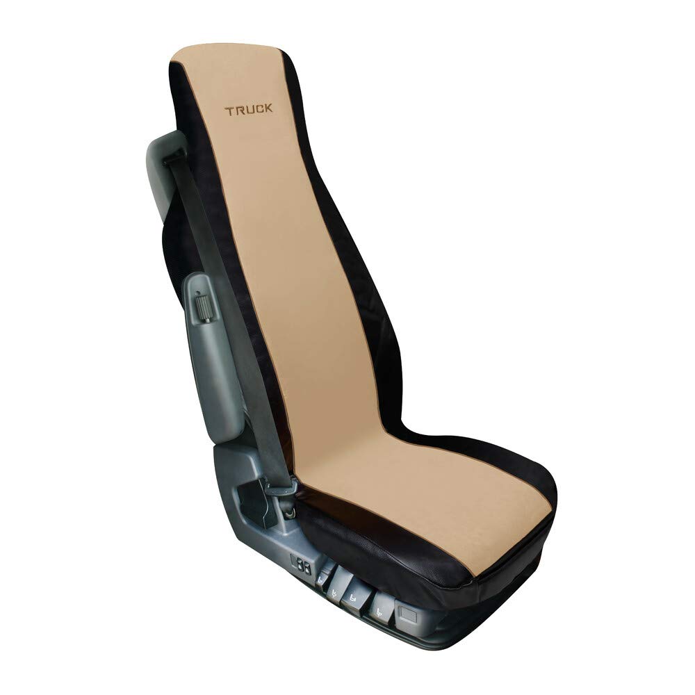 Lampa 98003 Elisa, coprisedile in Poliestere e Skeentex per Camion - Beige/​Nero