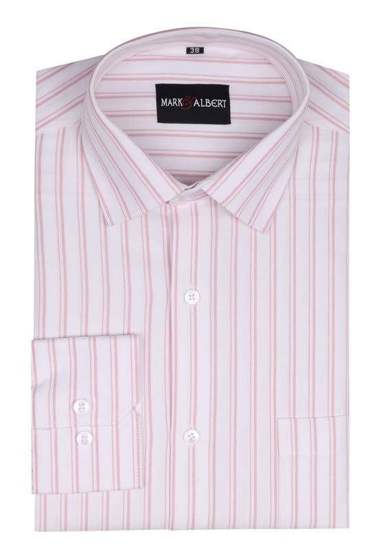 Image of Men's Striped Cotton Formal Shirt