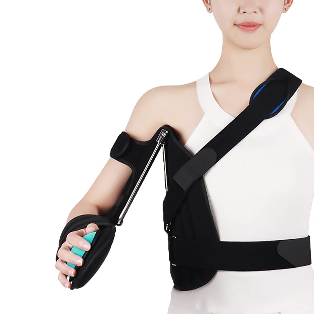 Shoulder Abduction Sling Shoulder Immobilizer for Shoulder Injury Post-op Shoulder Arm Brace for Broken Fractured Bones Sublexion Surgery Dislocated Injury Support Broken Arm