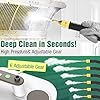 Steam Cleaner, 10s Rapid Heating Steamer with 6 Levels, 1.2L Water Tank, Portable Powerful Steamer for Cleaning without chemicals, Handheld Steam Cleaner for Home, Car, Grout, Tile, Floor, Dirt