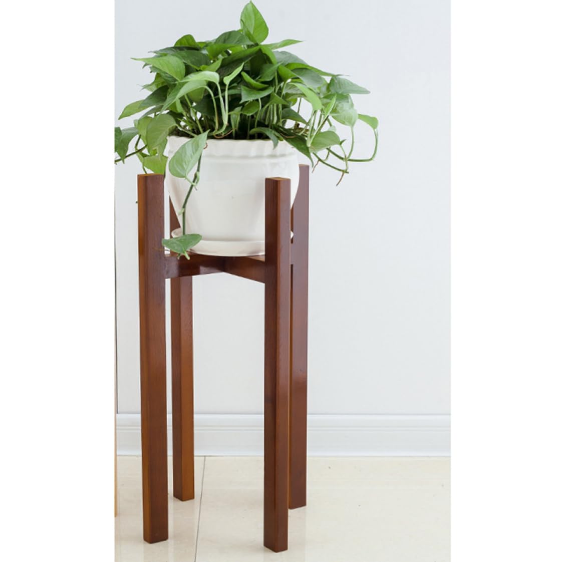 Amazon.co.jp: MJKQ9 フラワースタンド 花台 34*30cm 木製 フラワー