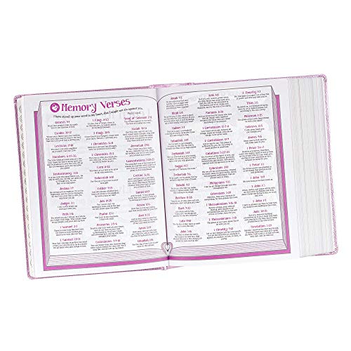 ESV Holy Bible, My Creative Bible For Girls, Faux Leather Hardcover w/Ribbon Marker, Illustrated Coloring, Journaling and Devotional Bible, English ... Metallic Pink (ESV Creative Editions Girls) - Image 3