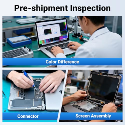 Image of Screen Replacement for MacBook Air M2 A2681 2022 13.6 inch EMC 4074 Full LCD Display Assembly 2560x1664 with Tool Kit (Silver)