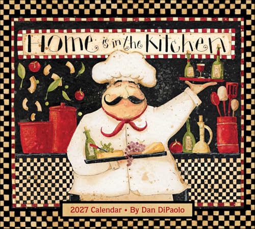 Home is in the Kitchen 2027 Deluxe Wall Calendar