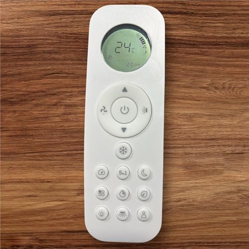 Image of AMAZOR Air Conditioner Remote Compatible for Anti-Virus Inverter AC | Q Series | 1 TON | 5 Star(Blue Star Wi-Fi Smart Inverter Split AC)
