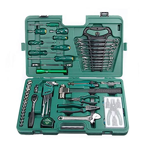Kit de herramientas manuales 58 piezas con caja plástica