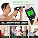 Stud Finder Wall Scanner - 5 in 1 Electronic Stud Detector with Upgraded Smart Sensor, Audio Alarm and HD LCD Display for the Center and Edge of Wood, AC Wire, Metal and Studs Detection(Frosted Black)