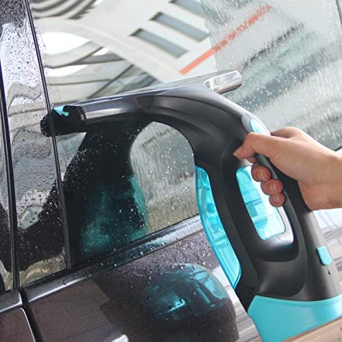 Window Vac, Prostormer Cordless Window Vacuum Cleaner 2-Piece Suit, Vacuum Squeegee, Spray Bottle, Rechargeable Lithium Battery, USB Charging Cable Without Charger