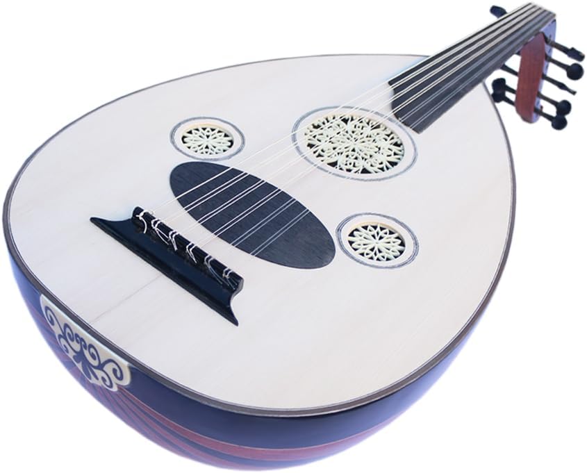 Walnut Turkish Oud Ud String Instrument AO-109