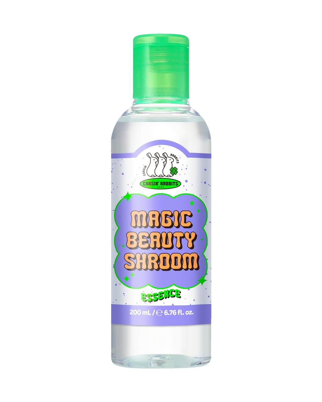 CHASIN' RABBITS Magic Beauty Shroom Essence | Korean Skin Care Nourishing and Hydrating Essence | Boosting Skin Care Essence with Tremella Mushroom Extract for Sensitive, Dry Skin (200mL/6.76 fl oz)