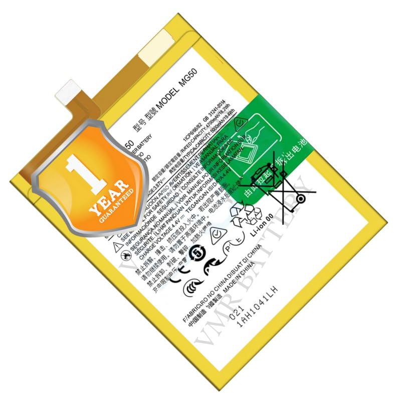 Image of Original MG50 Battery Compatible for Motorola Moto G9 Plus (XT2087-1) - (5000mAh) - 1 Year Warranty K7
