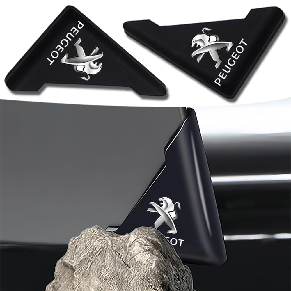 Protecteur De Coin De Porte Peugeot 208 2012-2015 - Autocollant Anti-Rayures Et Anti-Choc - 8