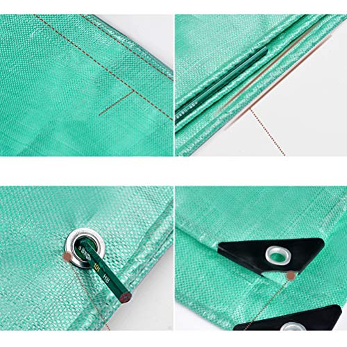 Lona impermeable verde OKUOKA de 3x4m para techo exterior y patio 5