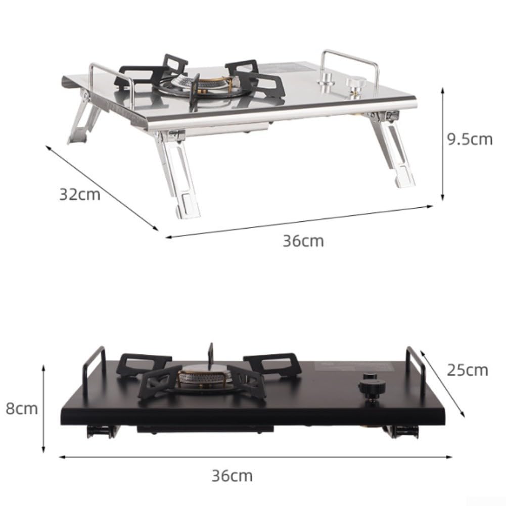 Hornillo Gas Plegable 4000W para acero Inoxidable Hornillo Gas