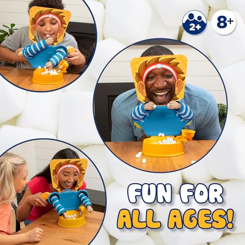Image of Marshmallow Madness Board Game - Hilarious Family Board Games for Kids & Adults, Fun Fast-Paced Party Game for Family Night, Interactive Kids Board Games, Ages 8+