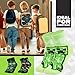 Minecraft Boys Calf Length Socks, Size 6–14 Yrs, 3 or 5 Pack Soft Cozy Sports School Creeper Socks, Gamer Gifts for Boys (Green Cube - 3 Pack, 13/4 US, 6-9 Years)
