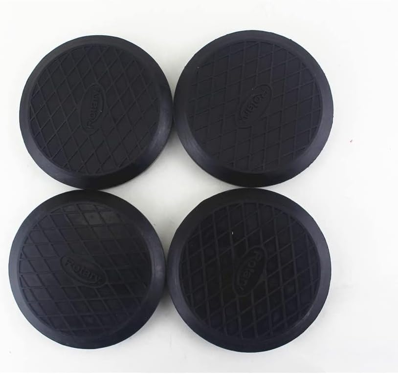 Universal 4PCS 125mm Round Rubber Arm Pads Lift Pad Rubber Arm Pad Fit for Auto Lift Car Auto Truck Hoist