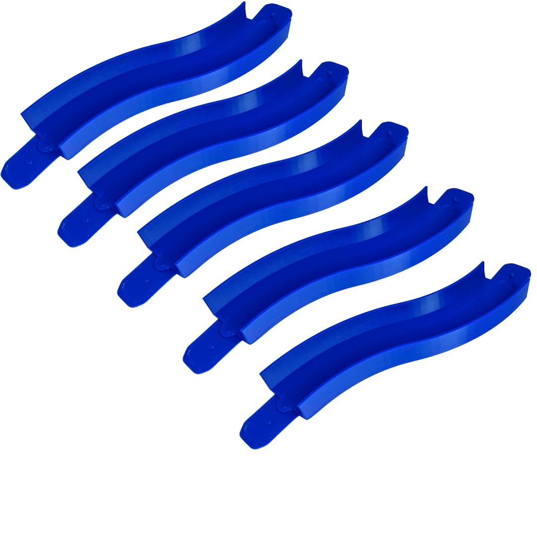 S Curve Mod Compatible with Hot Wheels Racetracks | Add Curves to Race Tracks to Build Epic Tracks | Made in USA (5-Pack)