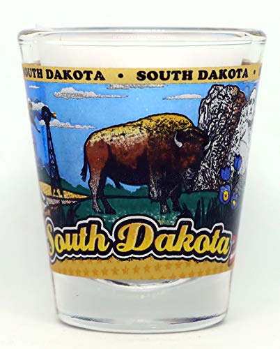 🔥 Crazy Deals South Dakota State Wraparound Shot Glass