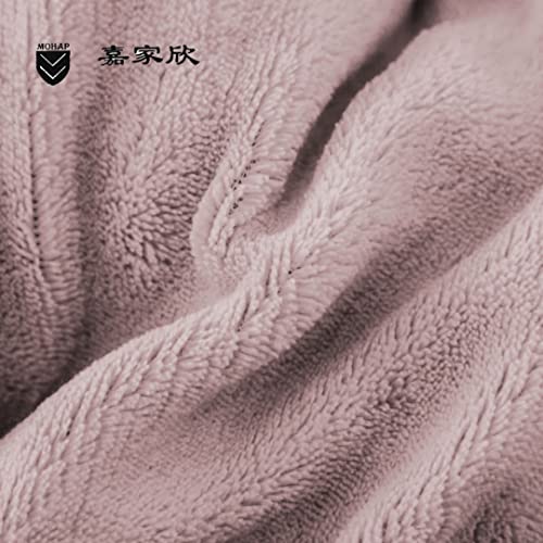 Mohap Flannel Fitted Bottom Sheet Double Brushed 1800 Velvety Soft Heavyweight Super Soft And Ultra Warm Deep Pocket Queen, Vintage Pink #TOP7