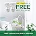 SANSI LED Grow Lights for Indoor Plants, 300W Full Spectrum Clip-on Gooseneck Grow Light with Ceramic Tech.,20W Power Plant Light with Optical Lens for High PPFD, Lifetime Free Bulbs Replacement White