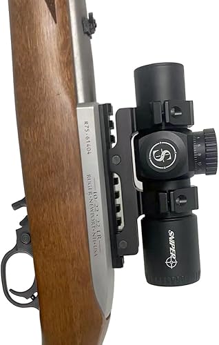 Miniatura 3 de Ruger 1022 Picatinny Rail Mount con punto rojo, visores, óptica (RD35T punto rojo + riel)