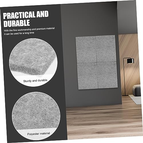 UPKOCH 12Pcs Soundproof Acoustic Panels para Ktv para Absorción de Sonido, Tablas para Reducción de Ruido, Azulejos para Pared para Estudios de Grabación y Teatros en Casa miniatura 7