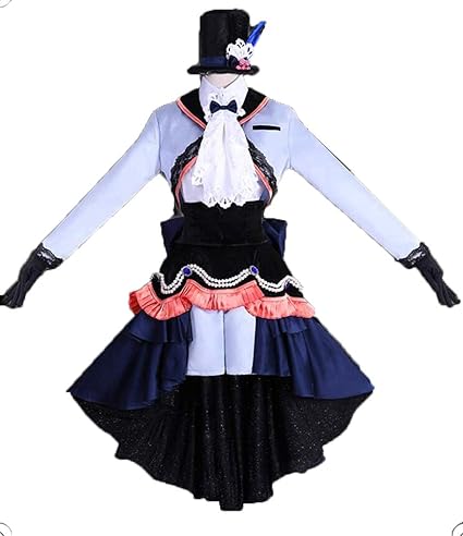 Amazon 黒執事 コスプレ 双子シエル ファントムハイヴ 坊ちゃん礼服宴会装 豪華セット 帽子付 お祭り イベンド 仮装 Cosplay キット アニメ衣装 男 Xl コスプレ 仮装 通販