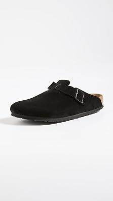 Birkenstock Women's Boston Suede Clogs