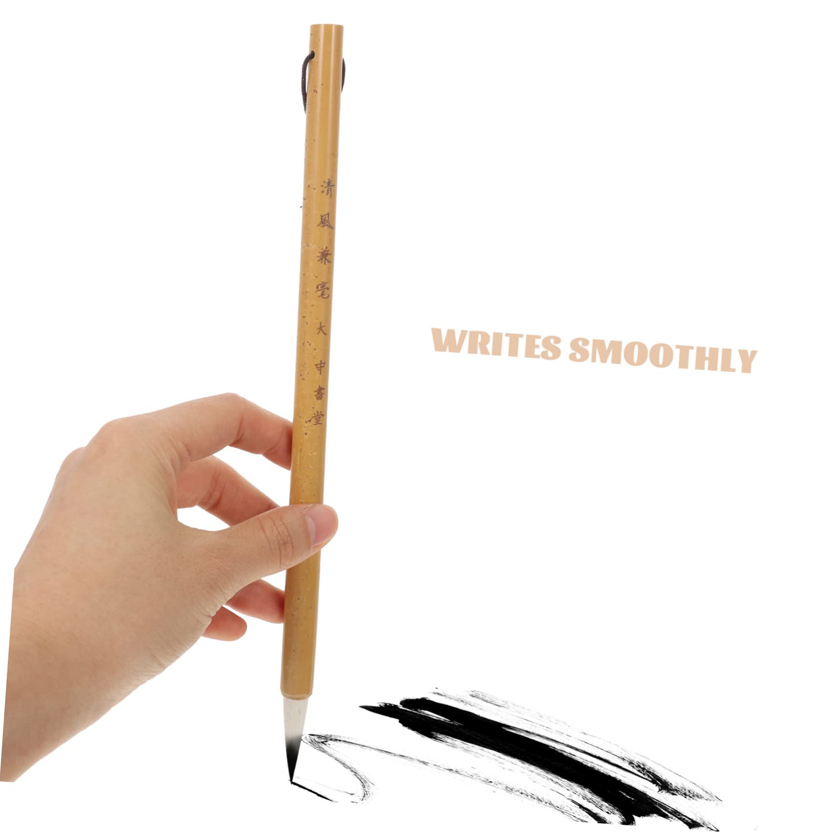 NUOBESTY 4 Set Pennello Calligrafico Calligrafia Calligraphy Pennello Scrittura Decorazione Sottovuoto Stilo Mobile Pennello Da Pittura Multiuso Pittura Tradizionale Nylon 3 Pezzi * 4