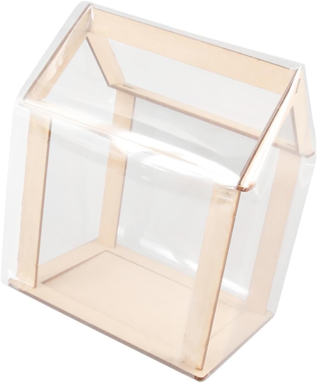 DIY Mini Greenhouse Model Kit Wood Assembly DIY Science Experiment Plant Kit