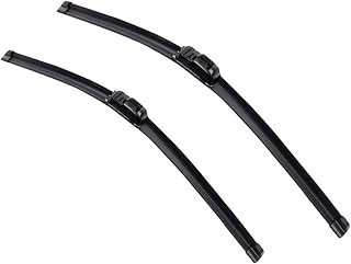 Car Front Wiper Compatible with KIA Sportage SL 2011-2015 U-type Soft Rubber Boneless HD Quiet Durable Automotive 24"+18"