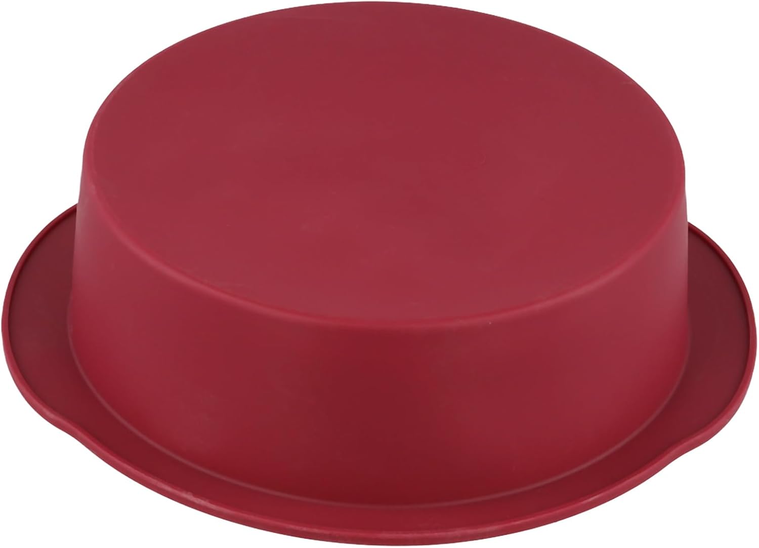 6-Piece 12/14.6/19.8 cm Silicone Baking Mould Set, Red Cake Mould, Round, Non-Stick Coating for Cakes, Pudding and Dessert image 4