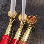 Wood-Tobacco-Pipe-With-Cleaner-Tamper-Tool-Black-Bag-6-inch-Smoking-Pipe-Accessories-Kit-Kiseru-Red