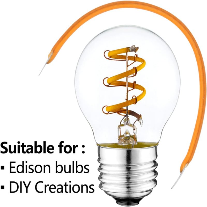 10 szt. 3 V COB LED filament elastyczny niebieski czerwony zielony żarówka Edison części zginany elastyczny filament LED DC3V akcesoria do źródła światła, różowy, 260 mm (10,23 cala)