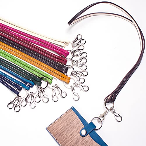 drip strap ネックストラップ 革 レザー パスホルダー シルバー