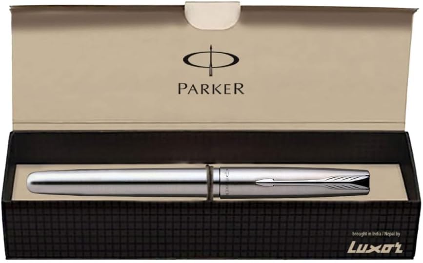 Parker Frontier Stainless Steel CT Fountain Pen Amazon.in Office