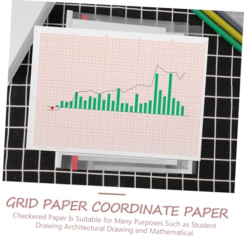 Papel cuadriculado A4 de alta precision con 100 folios multifuncion para trazos limpios 5