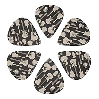 Lot de 6 médiators pour guitare acoustique, guitare électrique, basse, ukulélé – fins, moyens et épais. - Les Beatles, Paul McCartney, John Lennon, RIngo Starr, George Harrison Lot de 6 médiators pour guitare acoustique, guitare électrique, basse, ukulélé – fins, moyens et épais. – Image 4