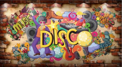 Papel pintado tridimensional texturizado para murales de diseño retro 5