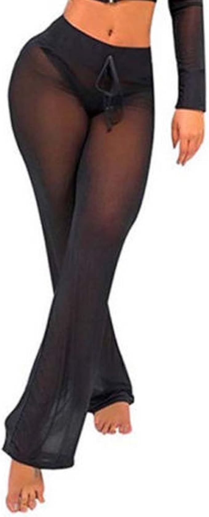 mesh bathing suit cover up pants