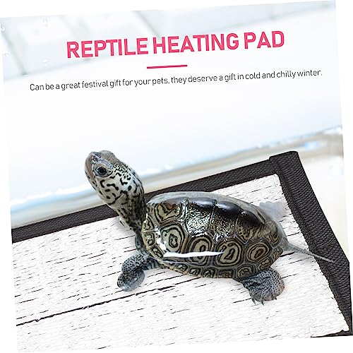 6 pads térmicos para reptiles, manta aislante para tortugas y serpientes miniatura 4