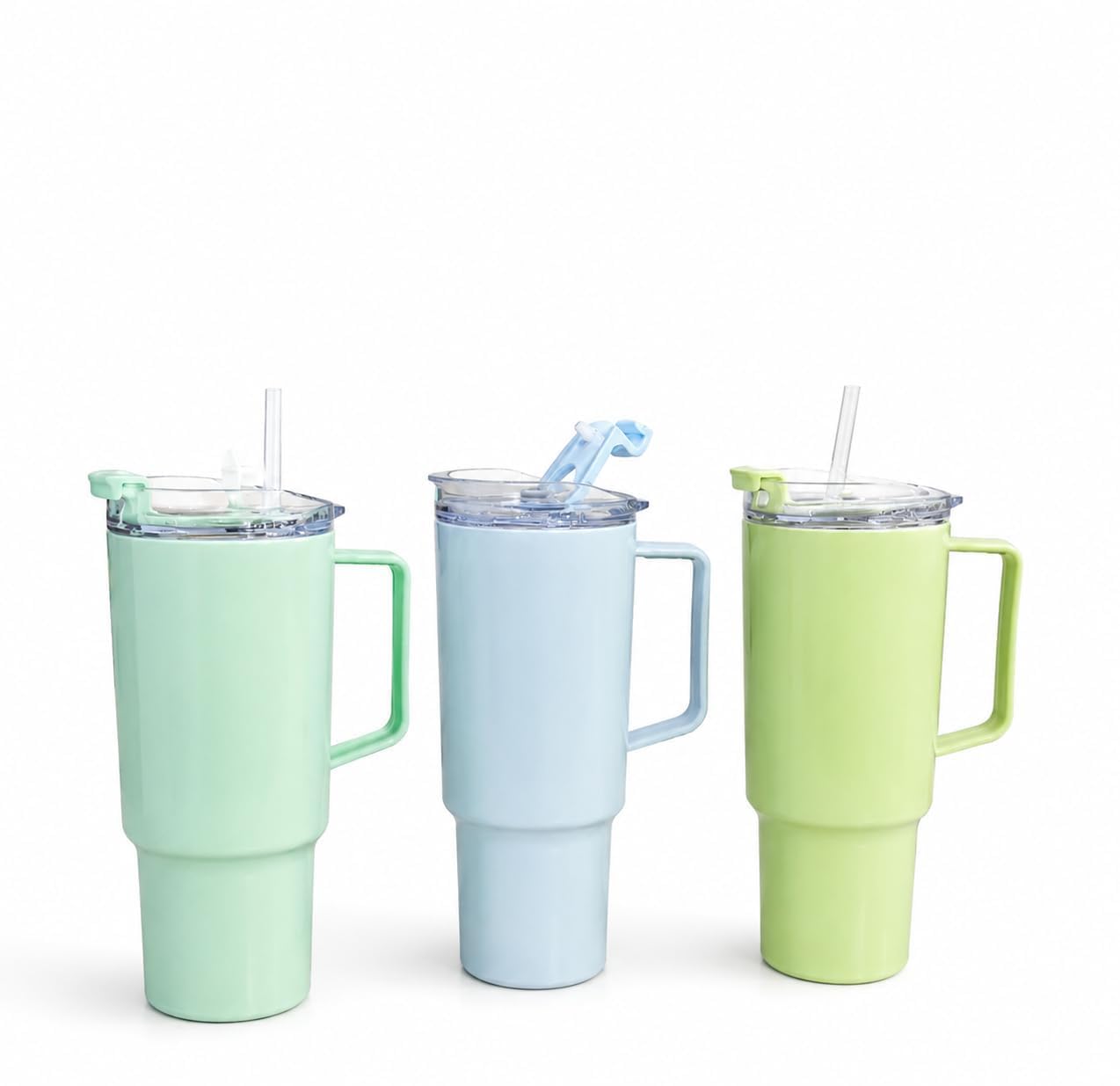 64 oz Plastic Tumbler with Handle & Straw, 1.8L BPA-Free Large Travel Cup, Leak-Resistant Reusable Water Mug for Office, Gym, Camping, Travel & Daily Hydration-image-18