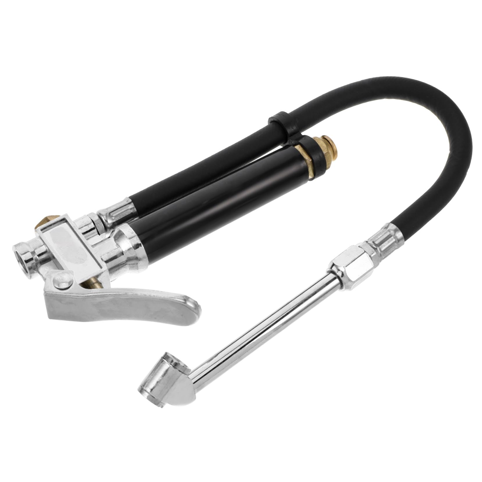 Hemobllo Tire Pressure Gauge Tires Air Tire Inflator with Gauge Tire Pressure Monitoring Low Pressure Tire Gauge Air Gauge Tire Pressure Digital Tire Gauge Tire Inflator Portable Zinc Alloy