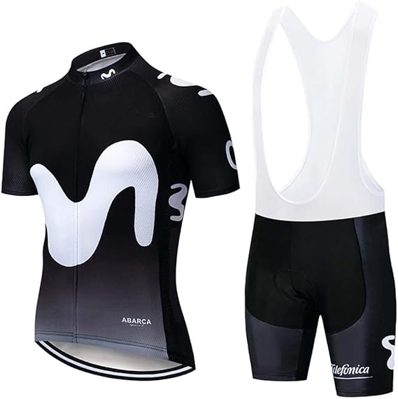 Ensemble Cyclisme Homme VTT Manches Longues - Rouge - Respirant - Rembourré 3D Gel - Sport