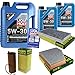 Produktbild Filter Set Inspektionspaket 7 Liter Motoröl Longtime High Tech 5W-30 MANN-FILTER Innenraumfilter Luftfilter Ölfilter