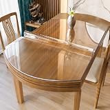 JS Space Transparente PVC Tischschutzmatte für Esstisch und...