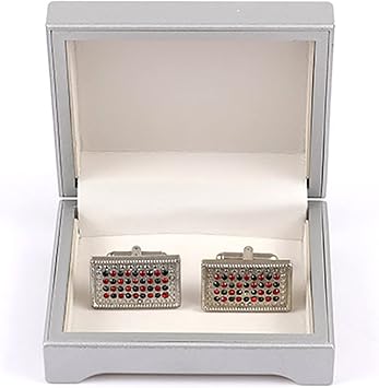 Cufflink box Cufflink Box Cufflinks Decoration Flap Jewellery Storage Case