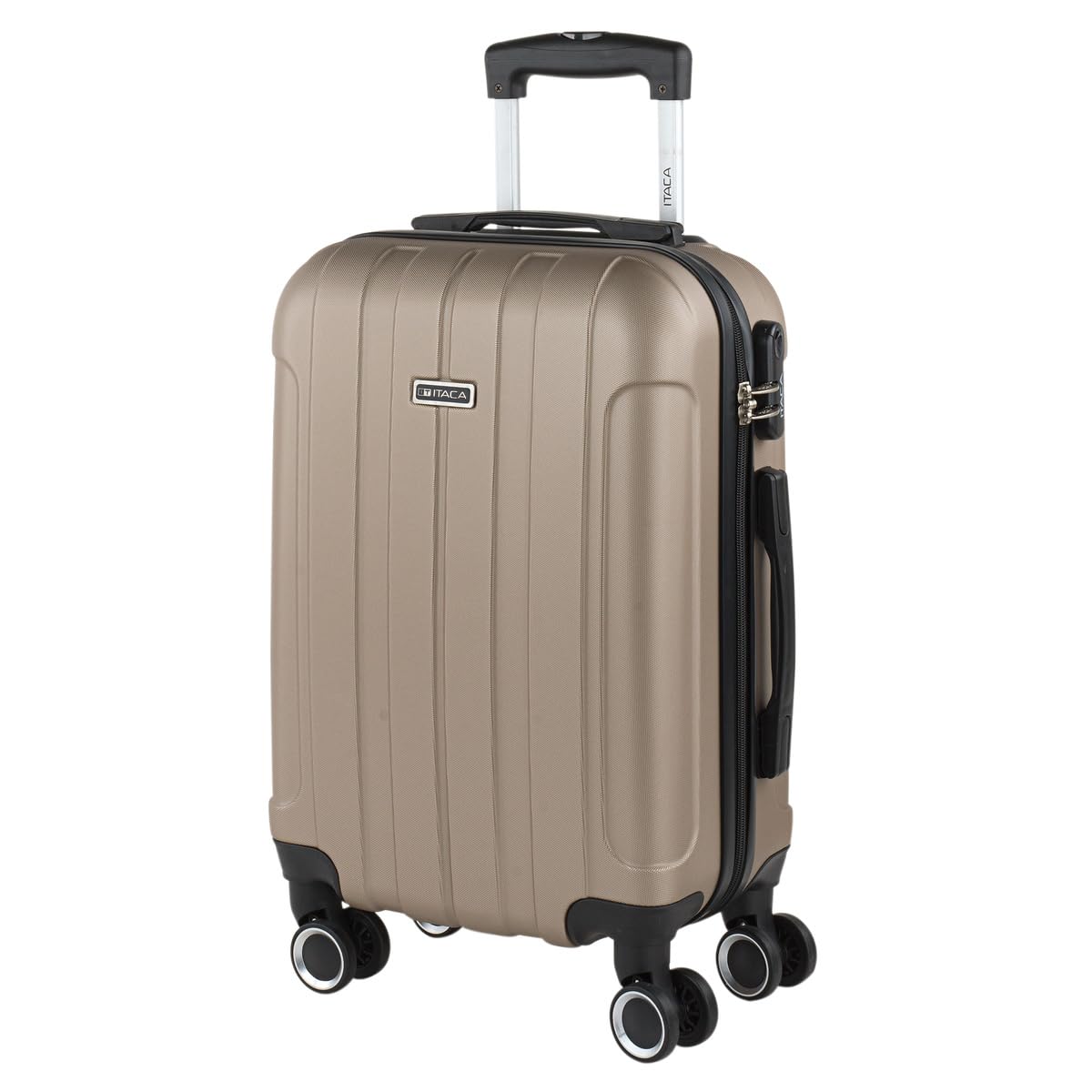 ITACA - Maleta Mediana con 4 Ruedas Giratorias para Viajes Largos Tipo Trolley Ideal como Maletas de Viaje Grandes 23 Kilos y Maleta Viaje Mediana Resistentes, Amarillo — view 96